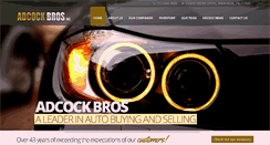 Desktop Screenshot of adcockbros.com